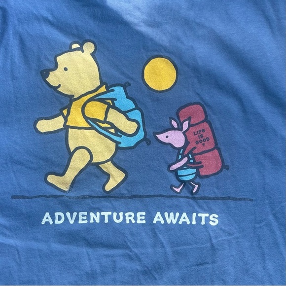 Life Is Good Sky Blue Tee - Picture 6 of 6